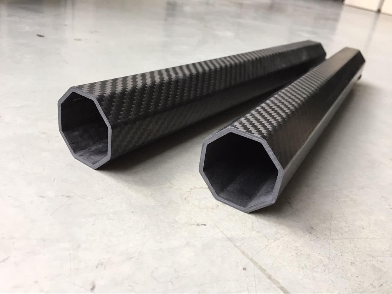 Octagonal Carbon fiber tube